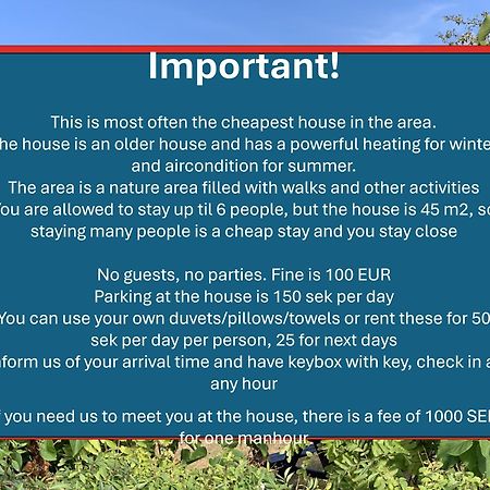מאלמה Private House Parking Garden Sea Nature מראה חיצוני תמונה