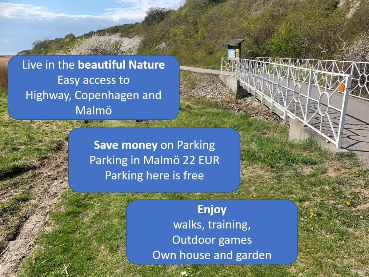 מאלמה Private House Parking Garden Sea Nature מראה חיצוני תמונה